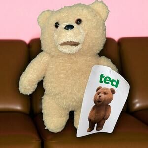 Ted Plush Teddy Bear Movie Commonwealth Toy 2012 NO Sound 8"